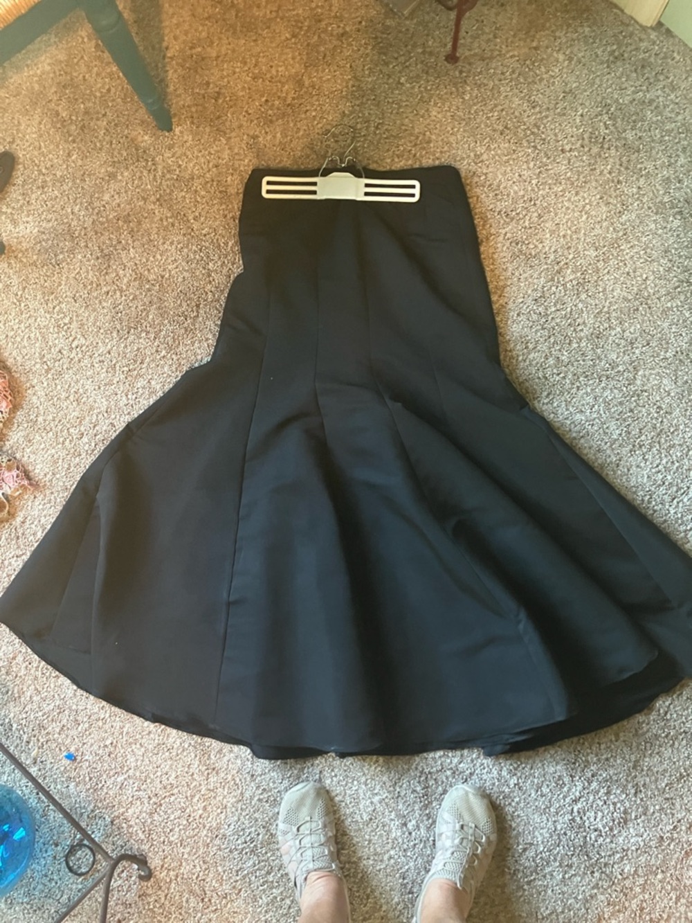 Formal maxi, black skirt Ann Taylor